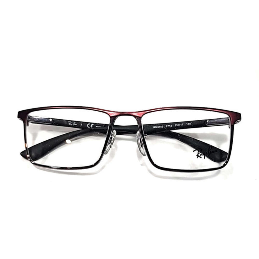 Ray Ban RB8409 2712 Amaranth Gunmetal Black Carbon Fiber Eyeglasses 53-17 140